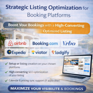 Boost Your Bookings with a High-Converting Listing Strategy