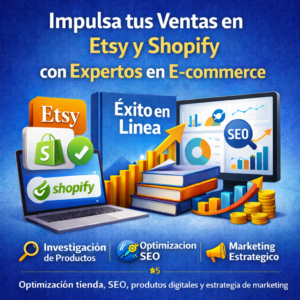 Impulsa tus Ventas en Etsy y Shopify con Expertos en E-commerce