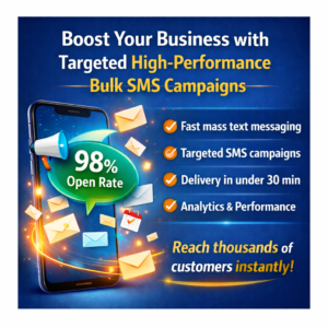 Boostez votre marketing avec des campagnes Bulk SMS ciblées et performantes