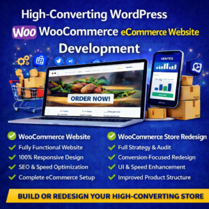 High-Converting WordPress WooCommerce eCommerce Website Development
