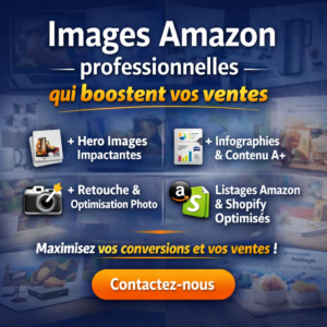 Visuels produits professionnels et optimisés pour la conversion