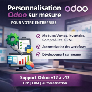 Personnalisation Odoo sur mesure pour votre entreprise