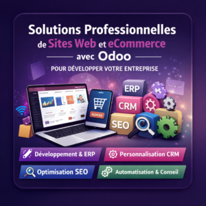 Solutions Professionnelles de Sites Web et eCommerce avec Odoo pour Développer Votre Entreprise