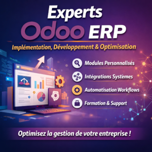 Odoo ERP Experts: Implémentation, Développement et Optimisation pour votre entreprise
