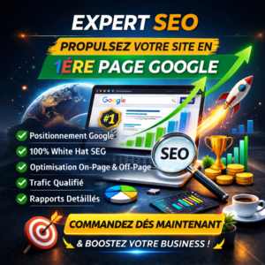 Experts en SEO– Propulsez votre site en première page Google