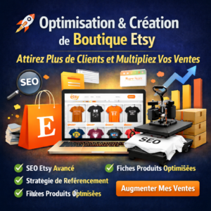 Création et Optimisation Boutique Etsy