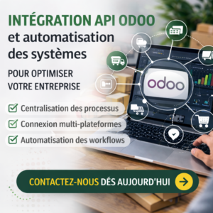 Intégration API Odoo et automatisation des systèmes pour optimiser votre entreprise