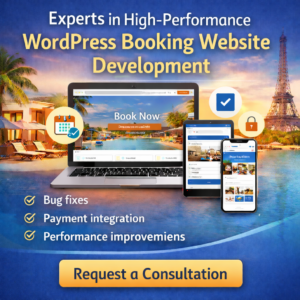 Experts in High-Performance WordPress Booking Website Development
