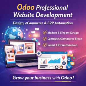 Professional Odoo Website Development Design, eCommerce & ERP Automation