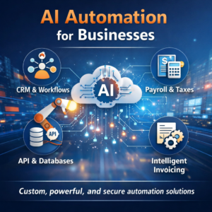 AI Automation for Businesses: CRM, Payroll, Taxes & Business Processes