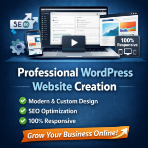 Professional WordPress Website Design for Businesses