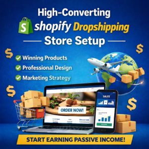 High-Converting Shopify Dropshipping Store