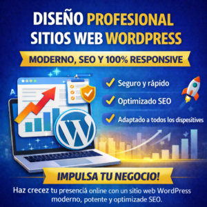 Crea un Sitio Web WordPress Profesional para tu Negocio
