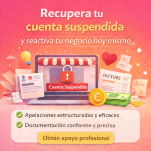 Servicio de rehabilitación de cuenta e-commerce