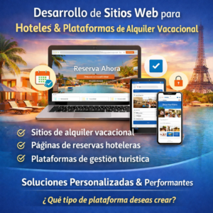 Desarrollo de Sitio Web para Hotel y Plataforma de Alquiler Vacacional a Medida