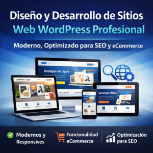 Diseño y Desarrollo Profesional de Sitios Web WordPress