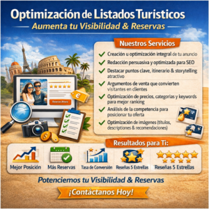 Creación de Web de Reservas y Optimización SEO Turística